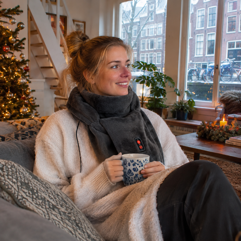 Verwarmde sjaals