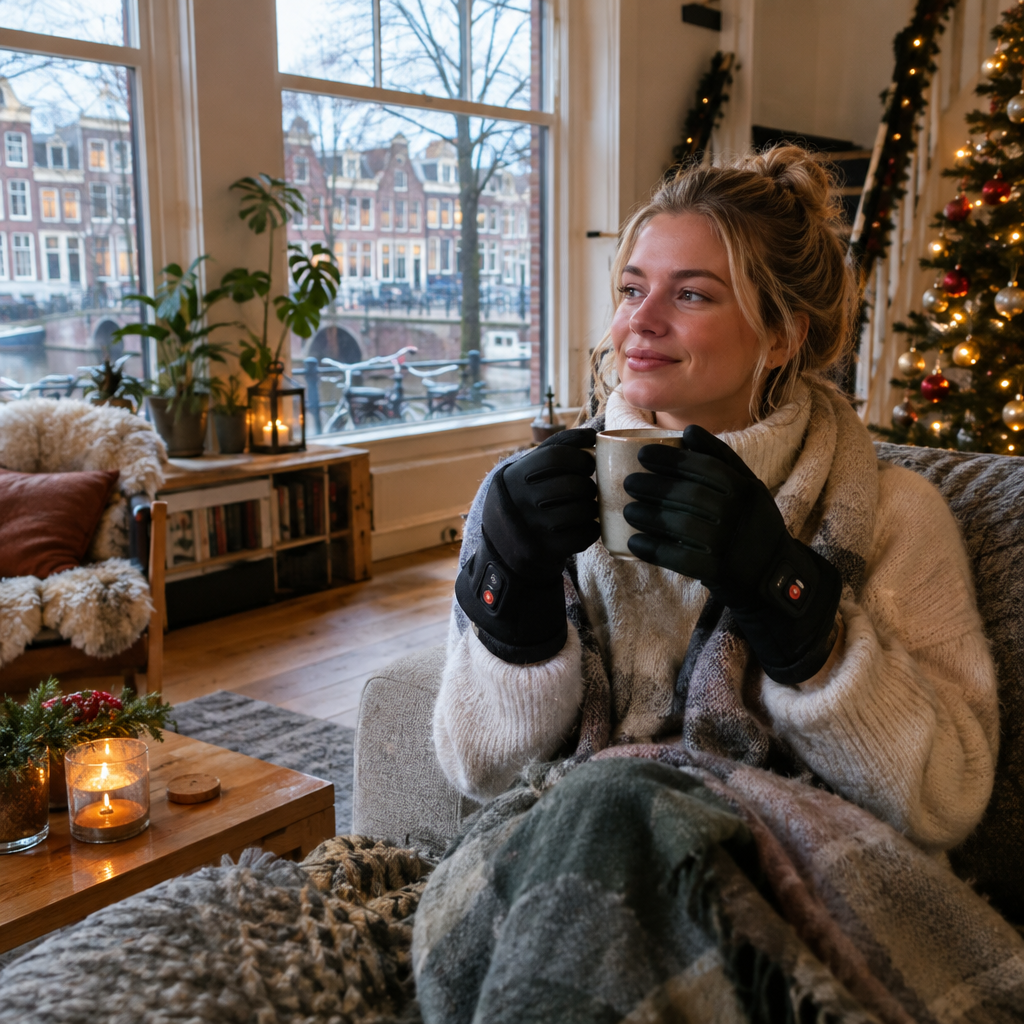 Verwarmde handschoenen