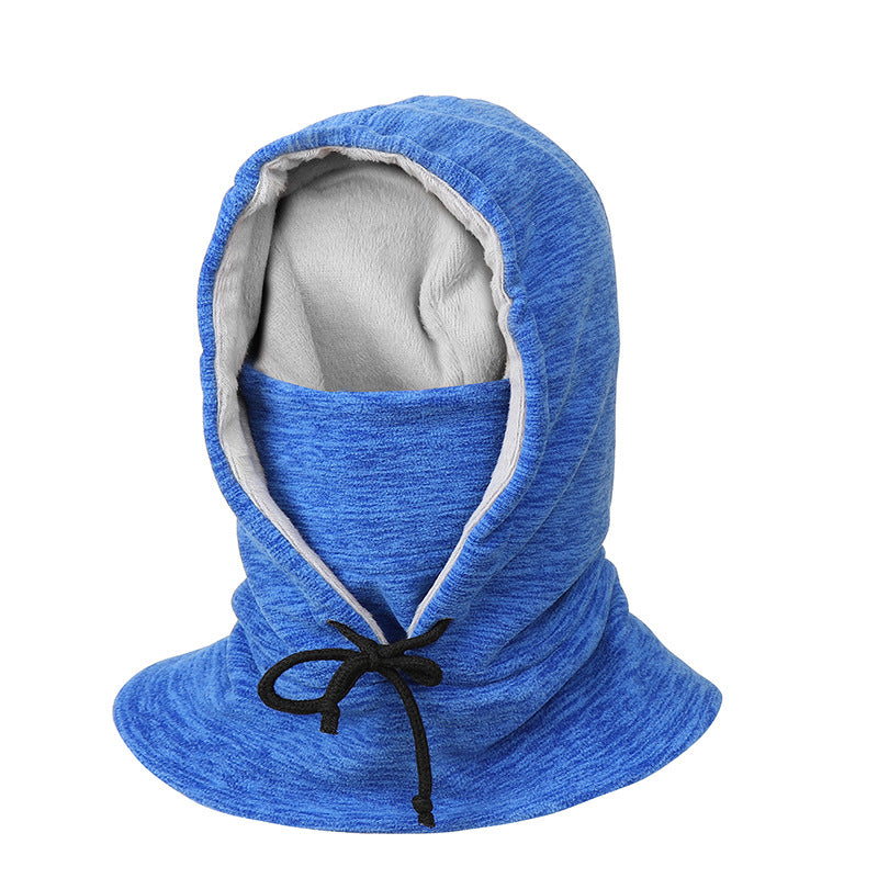 Fleece bivakmuts met capuchon