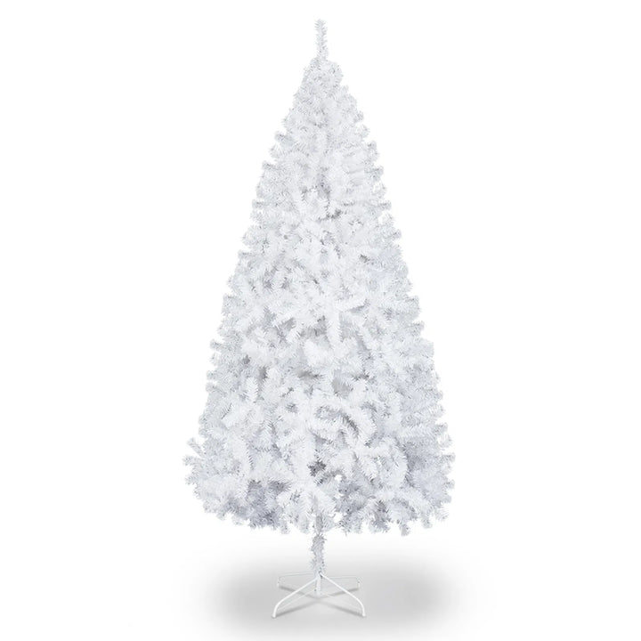 Witte kunstkerstboom zonder verlichting