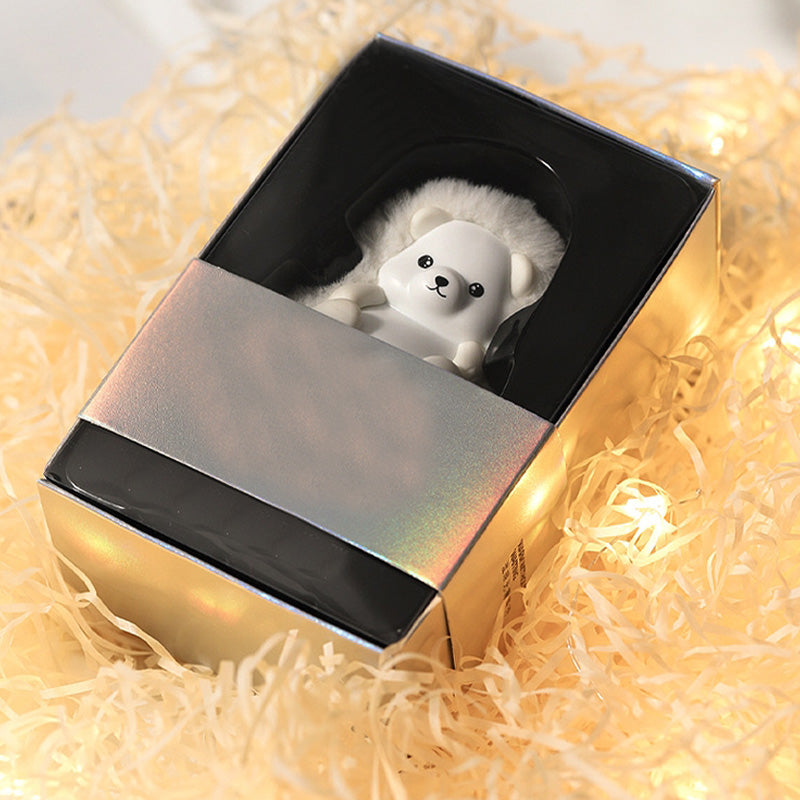 Warmtewereld™ Oplaadbare pluche handwarmer als ijsbeer of panda