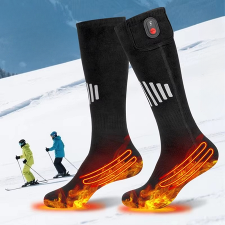 Warmtewereld™ Oplaadbare verwarmde sokken met USB-oplading