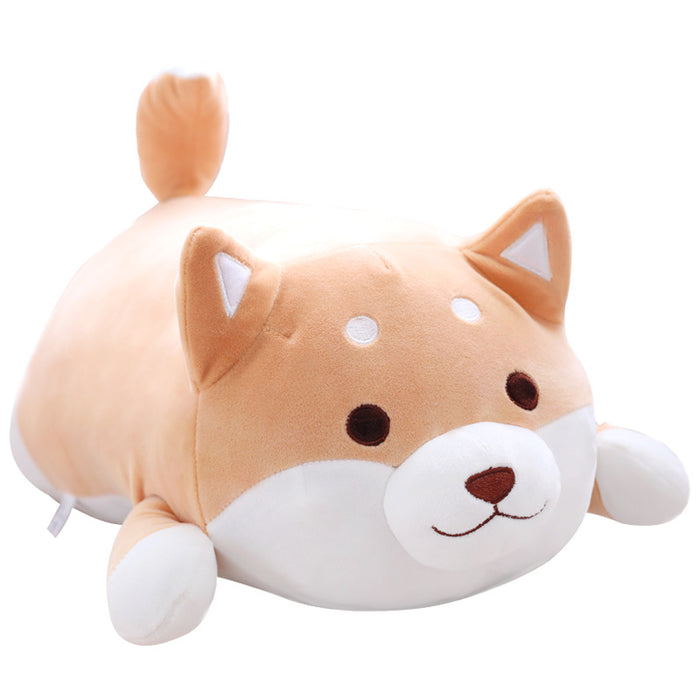 Warmtewereld Shiba Inu knuffel, mollig en zacht als een kussen