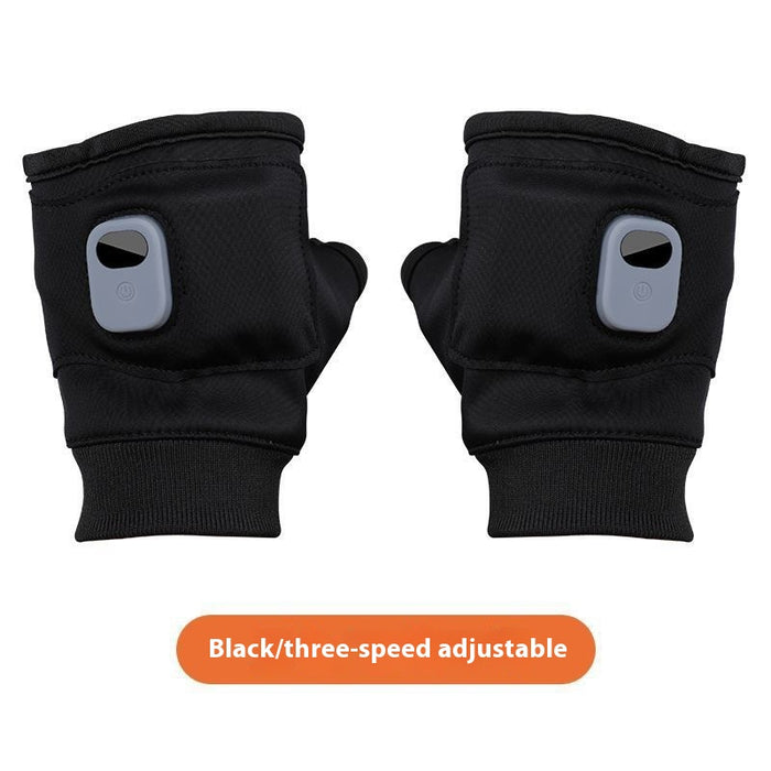 Warmtewereld Oplaadbare verwarmde handschoenen met display en 3 standen