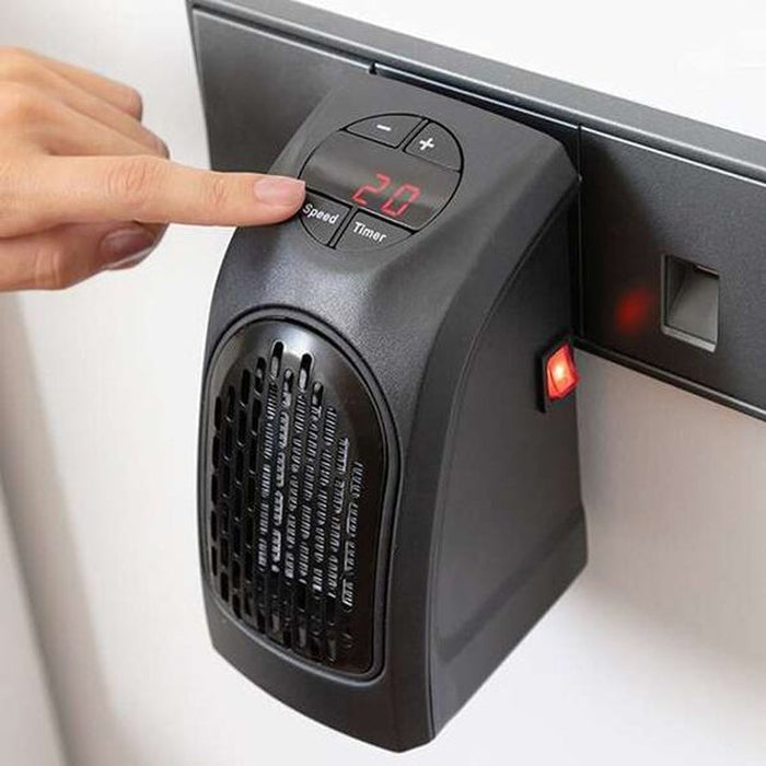 Warmtewereld™ Keramische plug-in kachel met instelbare thermostaat