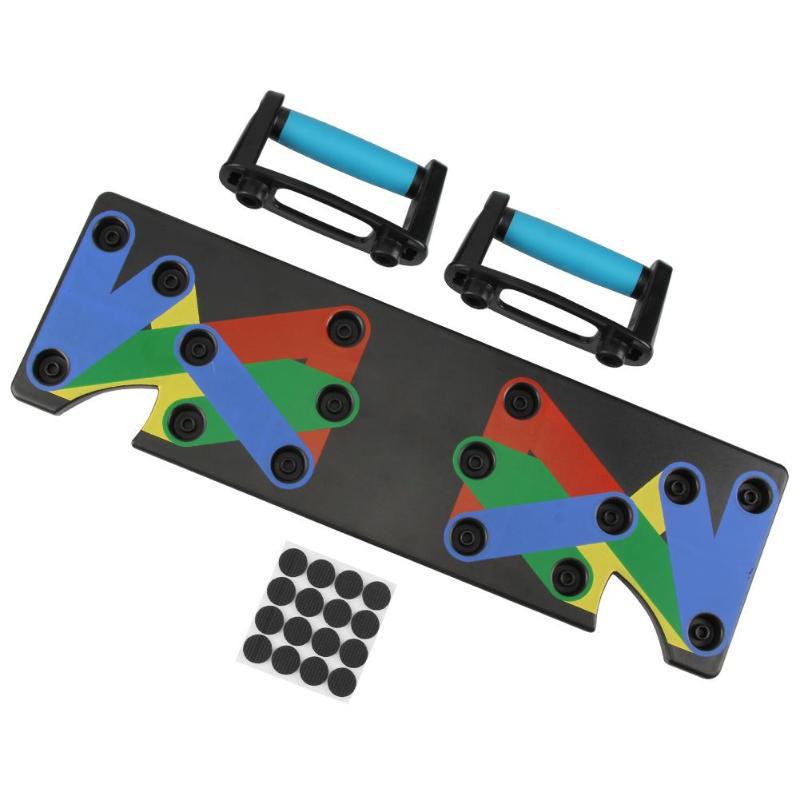 Opvouwbaar push-up board met handgrepen