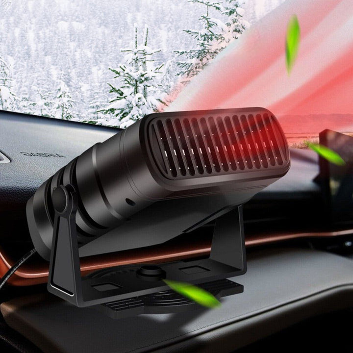 Warmtewereld™ 12V autokachel met 360° draaibare voet en koelstand