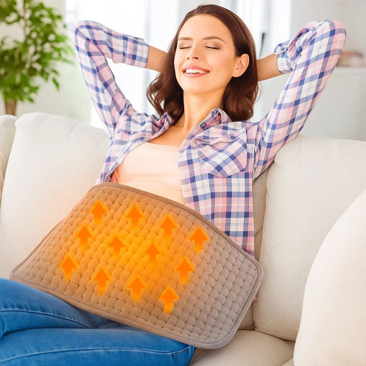 Warmtewereld™ Draagbaar warmtekussen met instelbare warmte