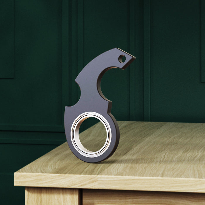 Warmtewereld Fidget spinner sleutelhanger met flesopener