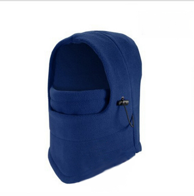 Fleece bivakmuts met trekkoord