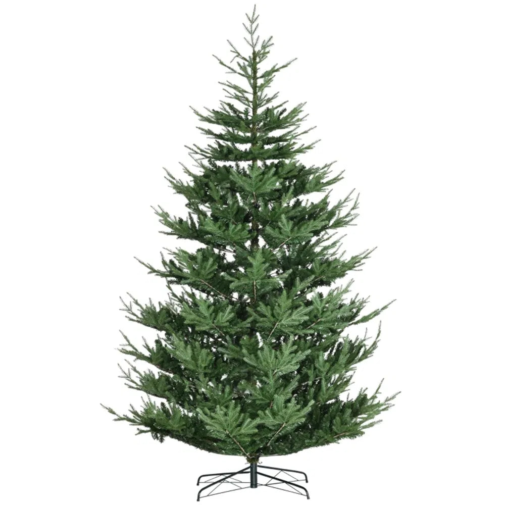 Grote natuurlijke kunstkerstboom zonder lichtjes