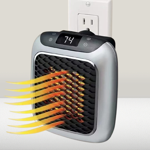 Warmtewereld™ Keramische wandkachel 800 W met afstandsbediening en timer