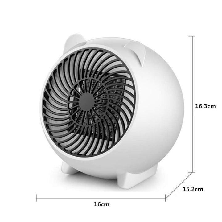 Draagbare kachel 250 W met automatische uitschakeling