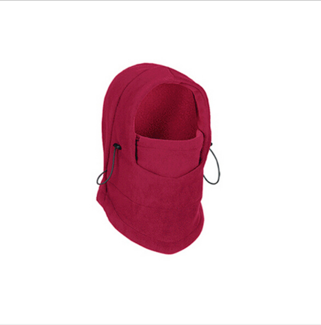 Fleece bivakmuts met trekkoord