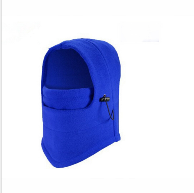 Fleece bivakmuts met trekkoord