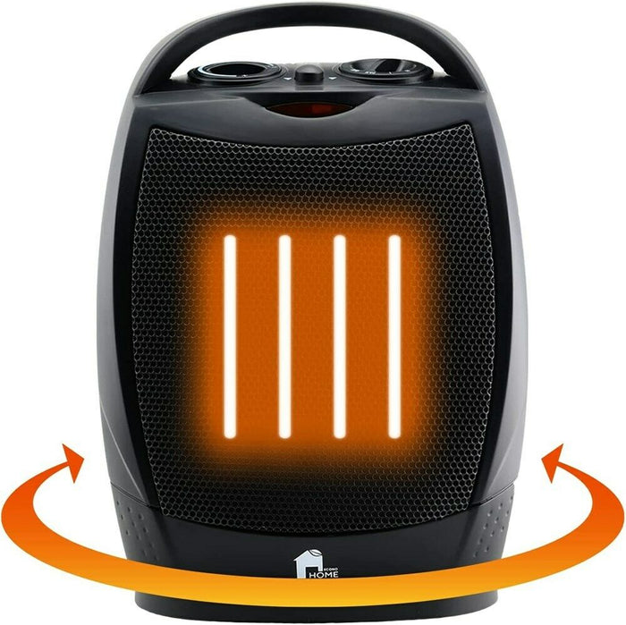 Warmtewereld™ Superstille oscillerende ventilatorkachel met thermostaat