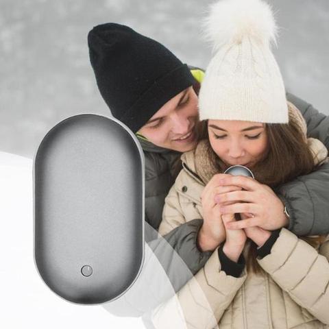 Warmtewereld™ Oplaadbare handwarmer met powerbank van 5200 mAh