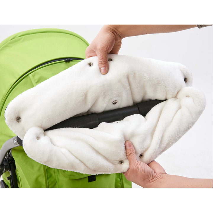 Warmtewereld™ Warme handmof voor de kinderwagen – wind- en waterdicht
