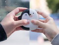 Schattige handwarmer pinguïn en ijsbeer, oplaadbaar op USB
