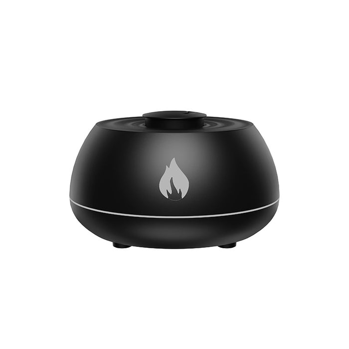 Warmtewereld Vlam diffuser met 7 kleuren licht en richtbaar mondstuk, 130 ml