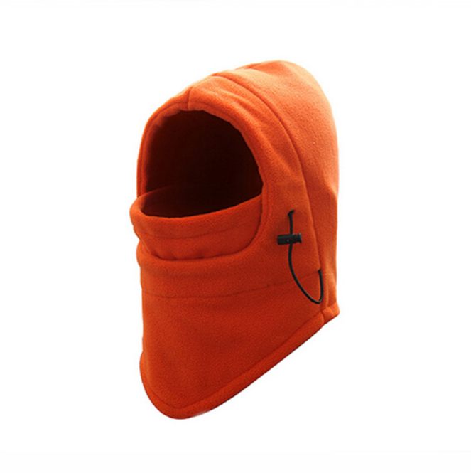 Warmtewereld Fleece bivakmuts 3-in-1 met trekkoord
