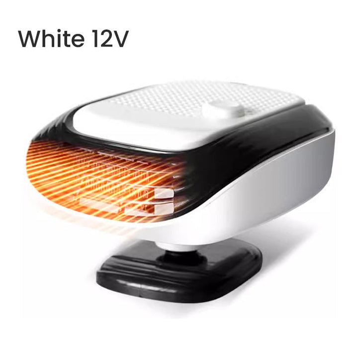 Warmtewereld™ Compacte autokachel met 360° draaibaar en snelle warmte
