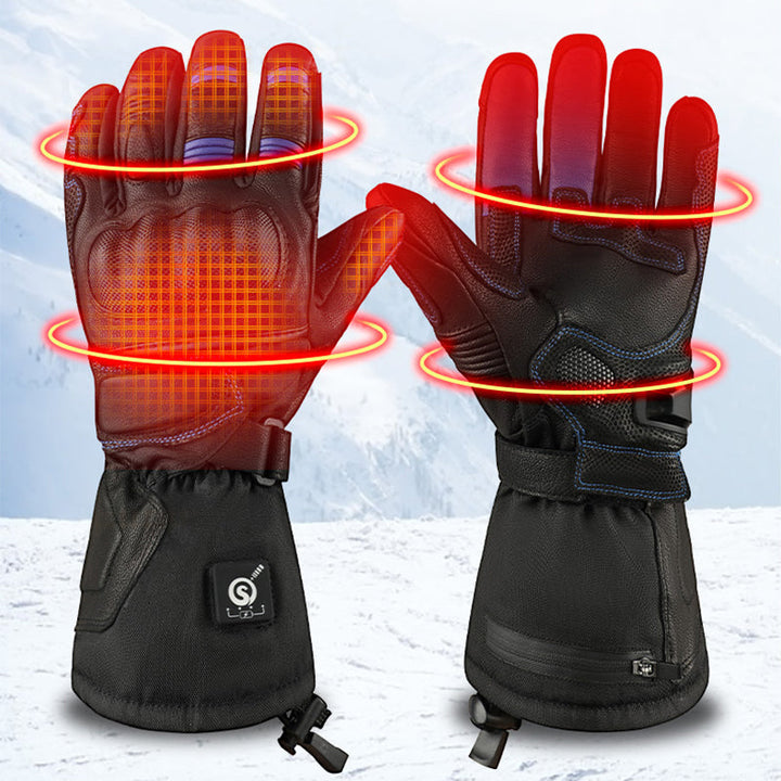 Warmtewereld™ Verwarmde handschoenen met winddichte buitenlaag