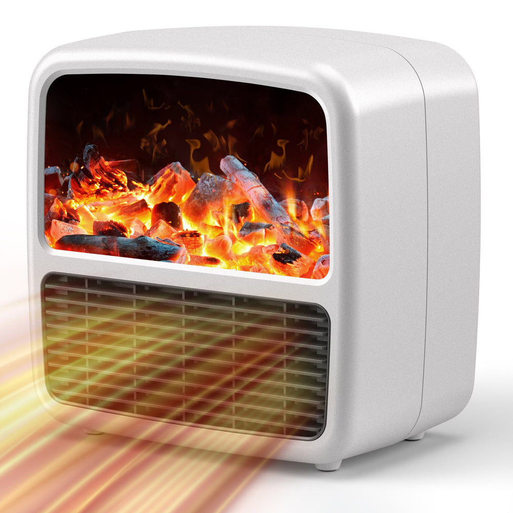 Keramische kachel met LED-vlam, 1000-1500 W voor de woonkamer