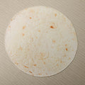 Ronde tortilla deken met print