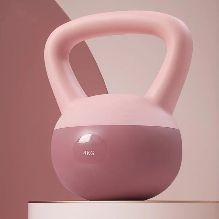 Warmtewereld Zachte kettlebell voor thuis, 4, 5 of 6 kg