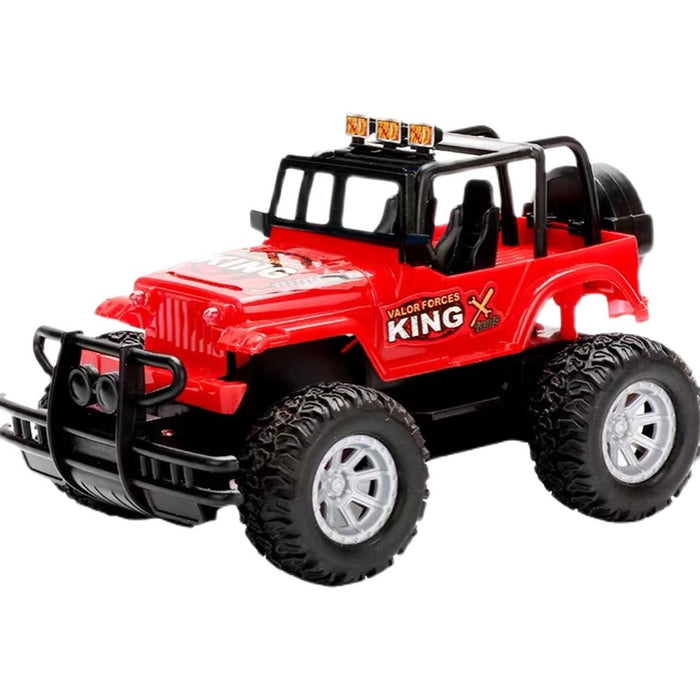 Warmtewereld Bestuurbare offroad auto met koplampen