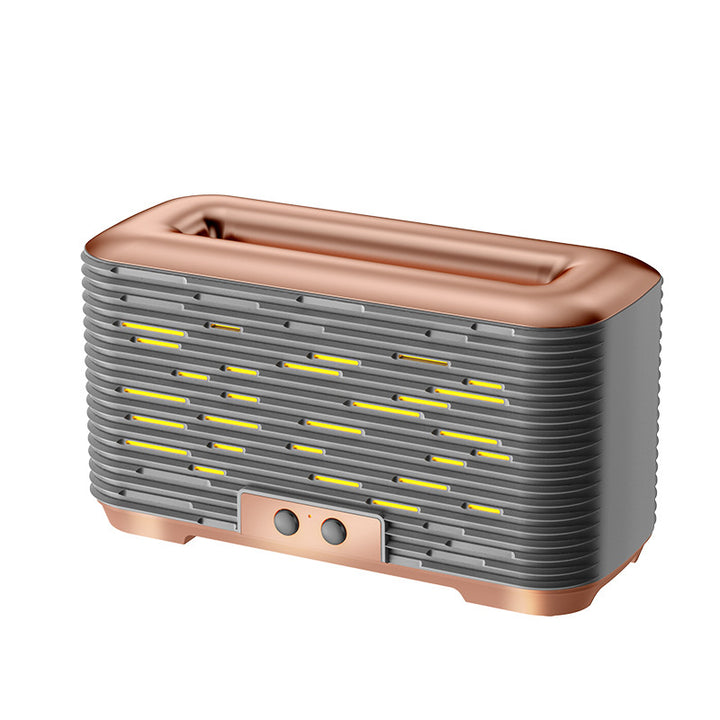 Grote vlam diffuser 350 ml met tweekleurig licht