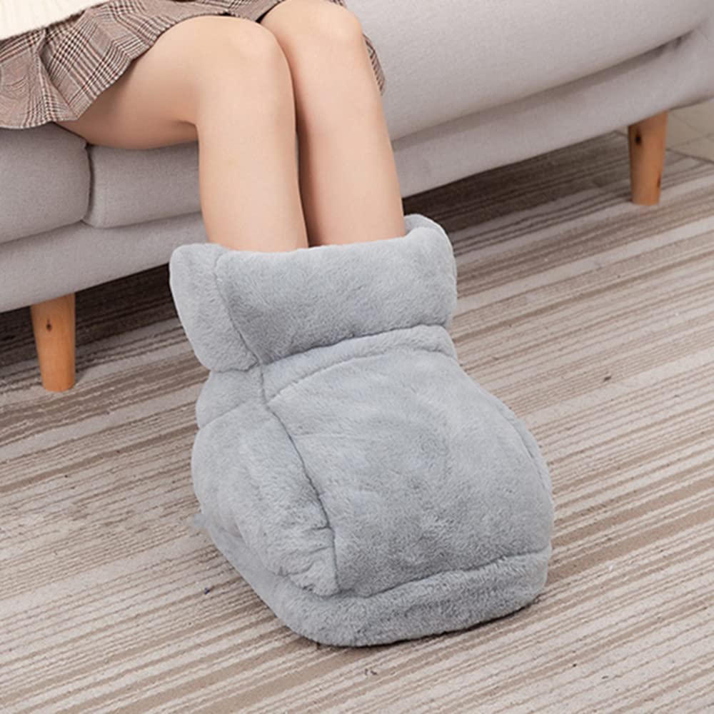 Warmtewereld™ Voetenwarmer van zacht pluche met USB-verwarming