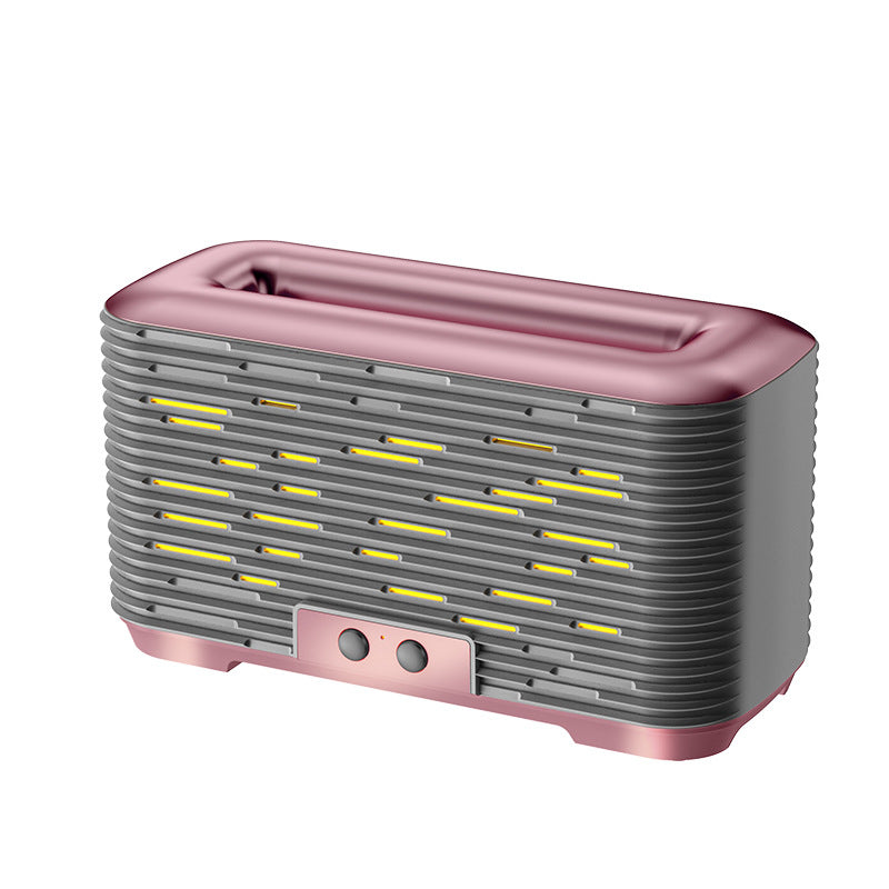 Grote vlam diffuser 350 ml met tweekleurig licht