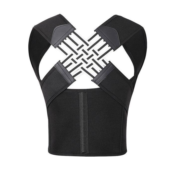 Warmtewereld Houdingcorrector met gekruiste rugbanden, unisex
