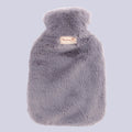 Kruik met pluche hoes van konijnenbont, 800 of 1000 ml