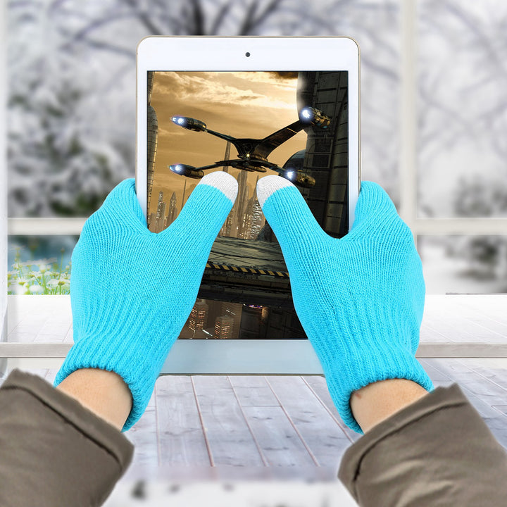 Gebreide handschoenen met touchscreen-vingertoppen