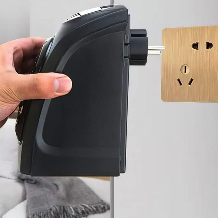 Warmtewereld™ Stopcontactkachel met thermostaat en PTC-element