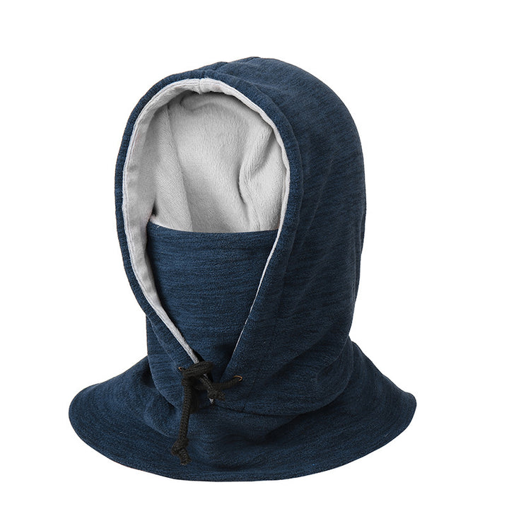 Fleece bivakmuts met capuchon