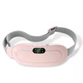Witte warmteband met display om de buik