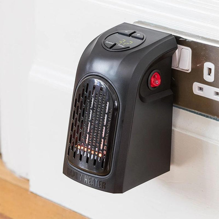 Warmtewereld™ Keramische stopcontactkachel met timer en thermostaat
