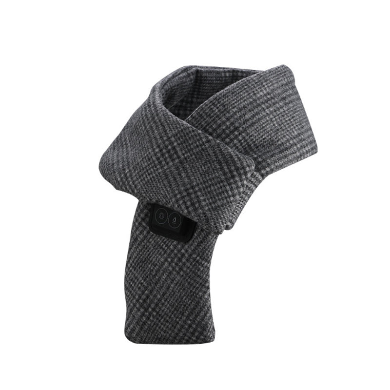 Warmtewereld™ Verwarmde sjaal van zachte fleece met drie warmtestanden