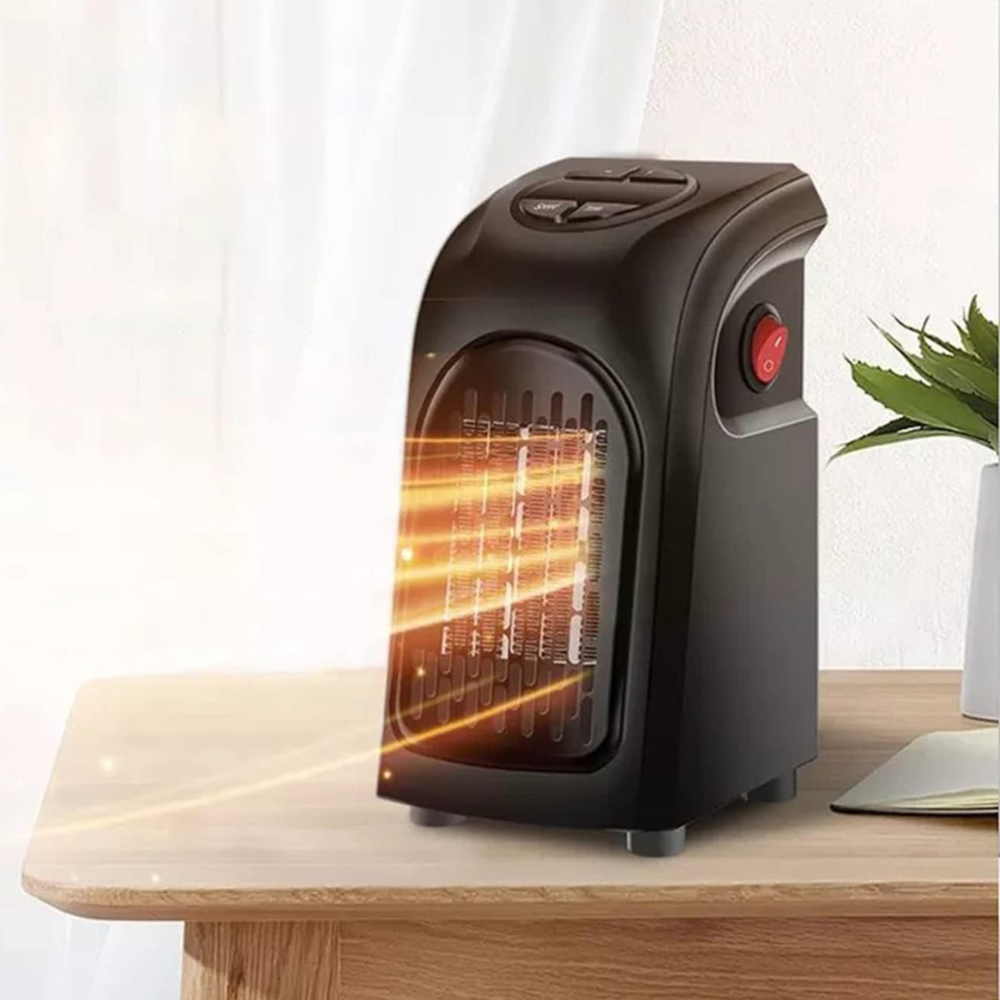 Warmtewereld™ Stopcontactkachel met thermostaat en PTC-element