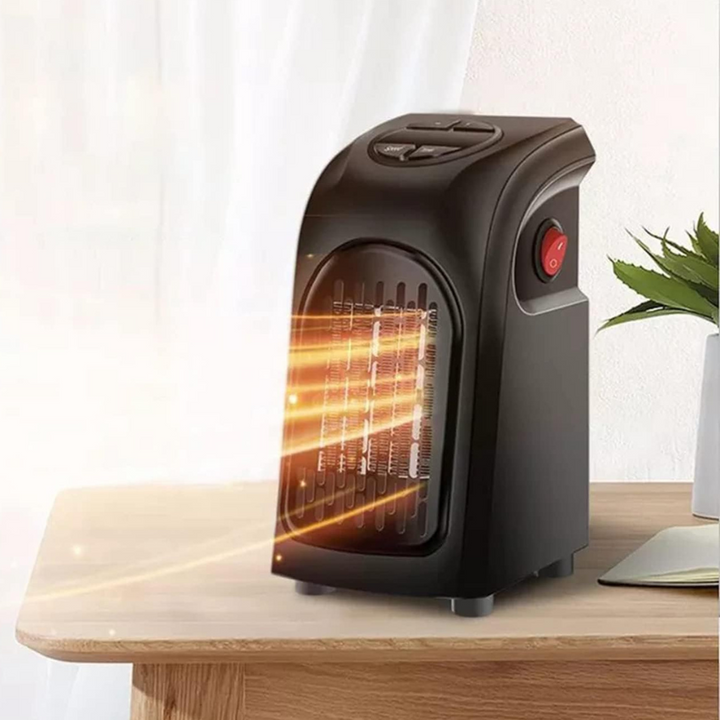 Warmtewereld™ Stopcontactkachel met thermostaat en PTC-element