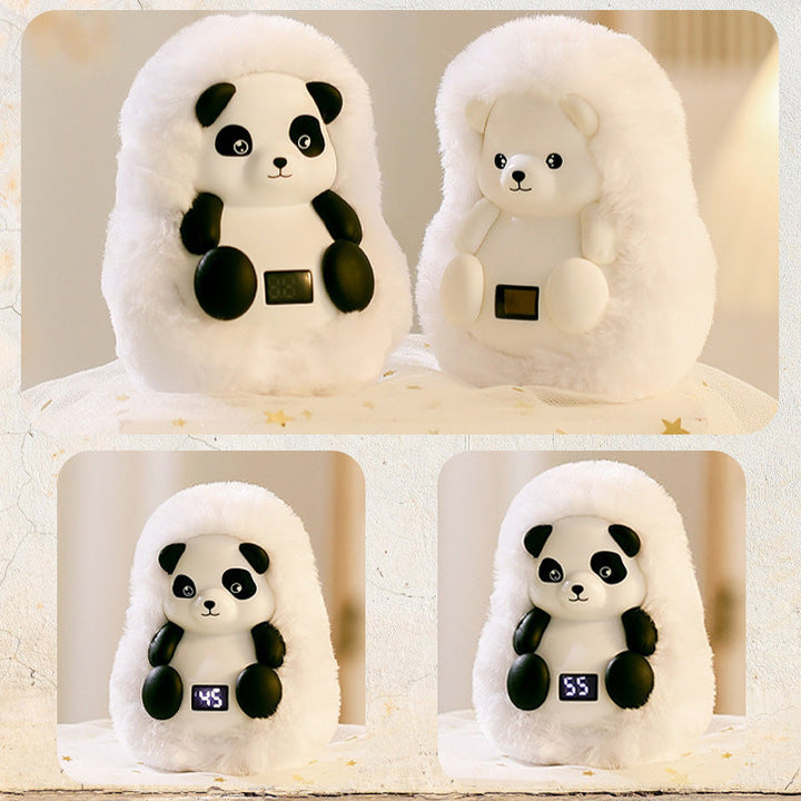 Warmtewereld™ Oplaadbare pluche handwarmer als ijsbeer of panda