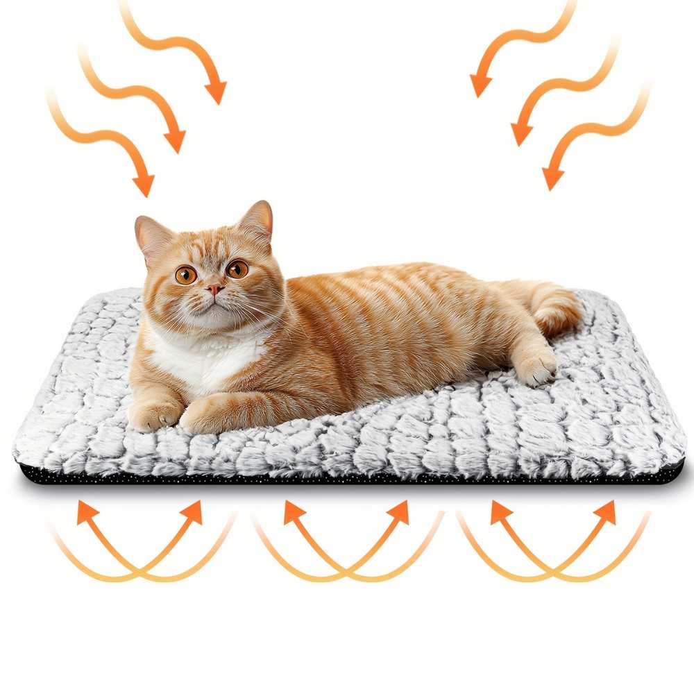 Warmtewereld™ Warmtemat voor katten met afneembare, wasbare hoes
