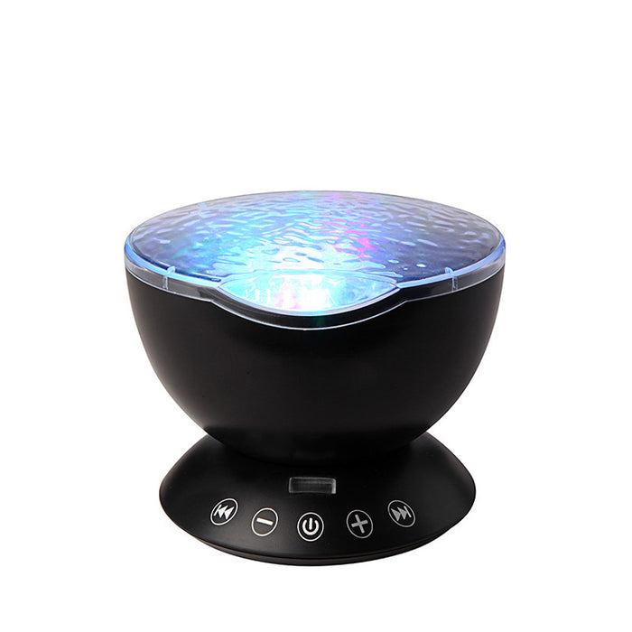 Warmtewereld Oceaangolf projector met speaker en afstandsbediening