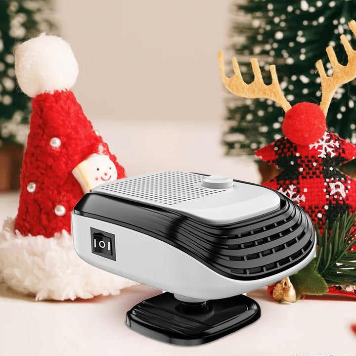 Warmtewereld™ Compacte autokachel met 360° draaibaar en snelle warmte