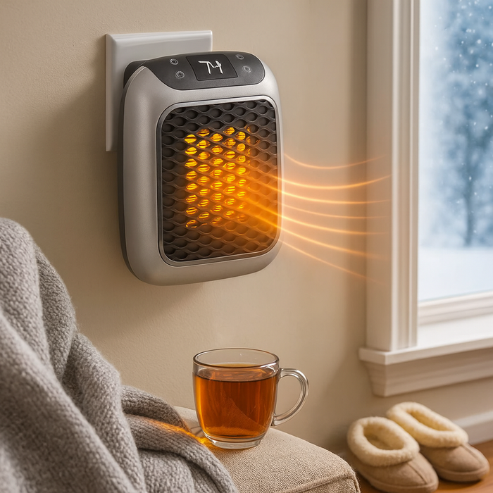Warmtewereld™ Draagbare ventilatorkachel 800 W met timer