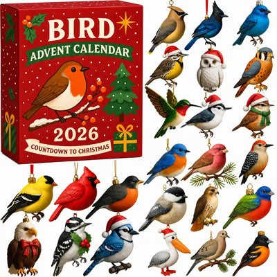 Warmtewereld Adventskalender met 24 acryl hangertjes
